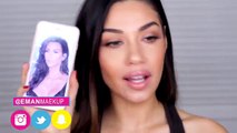 Natural Glowing Everyday Makeup | Kim Kardashian 2017 No-Makeup Makeup