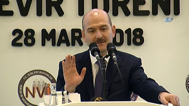 İçişleri Bakanı Soylu: 'Ana muhalefet partisi TBMM'de önemli bir konuyu gündeme getiriyor. Diyor ki, 'Nüfus kütüklerine geçmiş dönemlerde yaşayan ama aslında ölü olan fakat siz onları sadece oy kullandırma saikiyle beraber canlı olarak gös