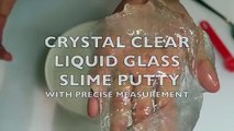 CLEAR SLIME | LIQUID GLASS PUTTY | DIY