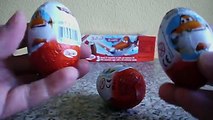 3 Surprise Eggs Planes Movie Unboxing Toys 3-D Collection new Sorpresa - Samoloty