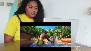 DISNEYS MOANA OFFICIAL TRAILER REACTION!