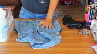 DIY: Новая жизнь для джинсовой жилетки/Jeans vest|Foşaaa