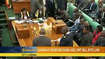 Uganda: Yoweri Museveni signs age limit bill into law [The Morning Call]