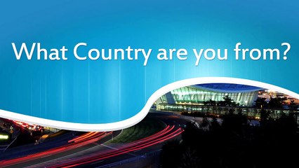 English Questions - Asking people where they come from. Basic English Lesson