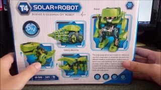 (English subtitles) หุ่นยนต์พลังงานแสงอาทิตย์ T4 Solar robot