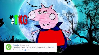 Peppa Pig Vampira novo Desenho - Dracula Peppa Pig 2016 video em português completo