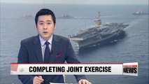 Carl Vinson Strike Group completes joint bilateral operations with JMSDF in South China Sea