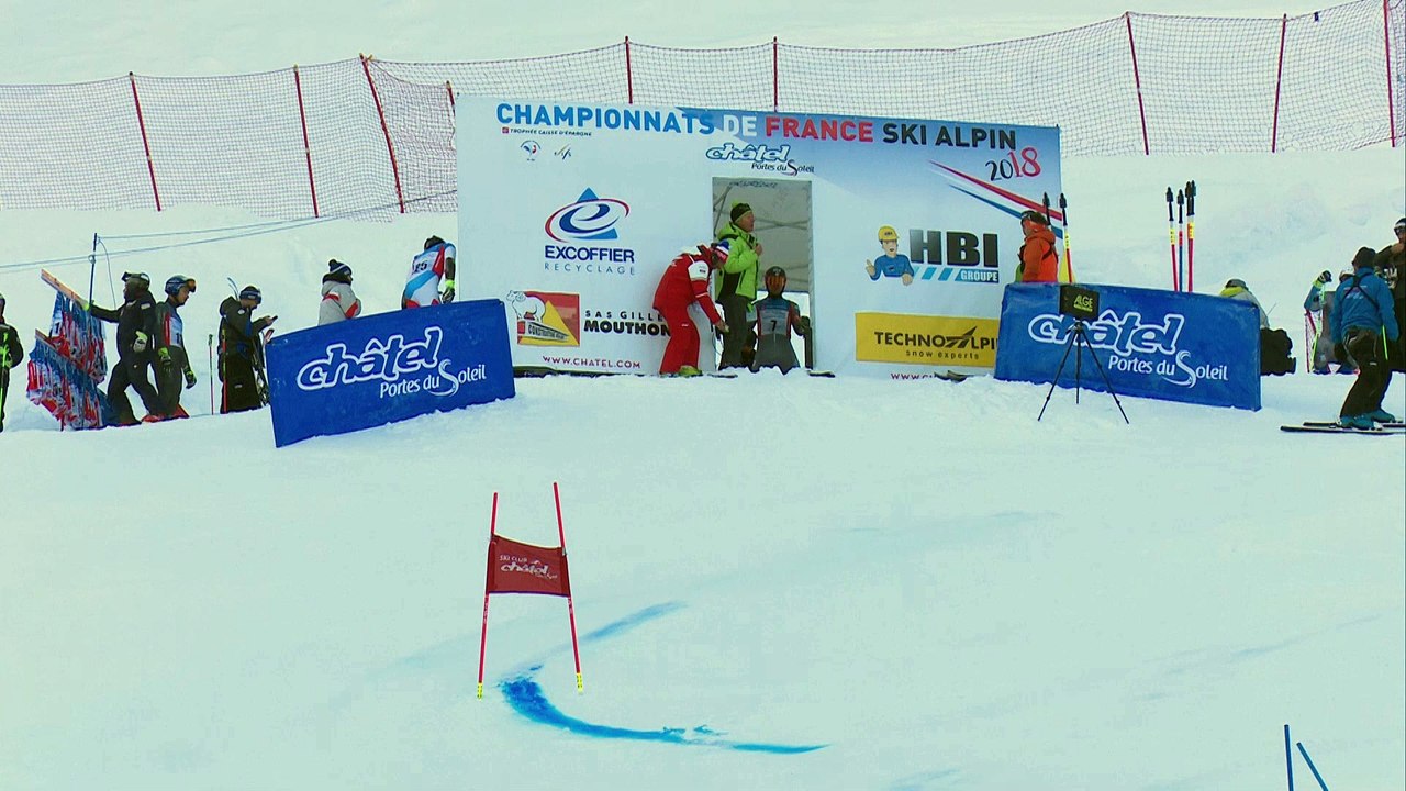 FFS TV - CHATEL - Championnats de France de Ski Alpin - Géant Homme - Manche 1 - Mars 2018