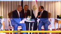 Egyptian and Israeli leaders discuss the Middle East peace process