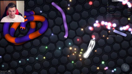 WORM BOY RAGE QUITS | Slither.io