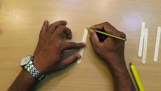 How to Make a Multi Functional Pocket Knife Using Pop Sticks - Easy Tutorials