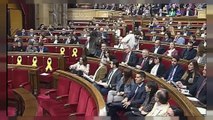 El Parlament debate si Puigdemont puede ser investido president