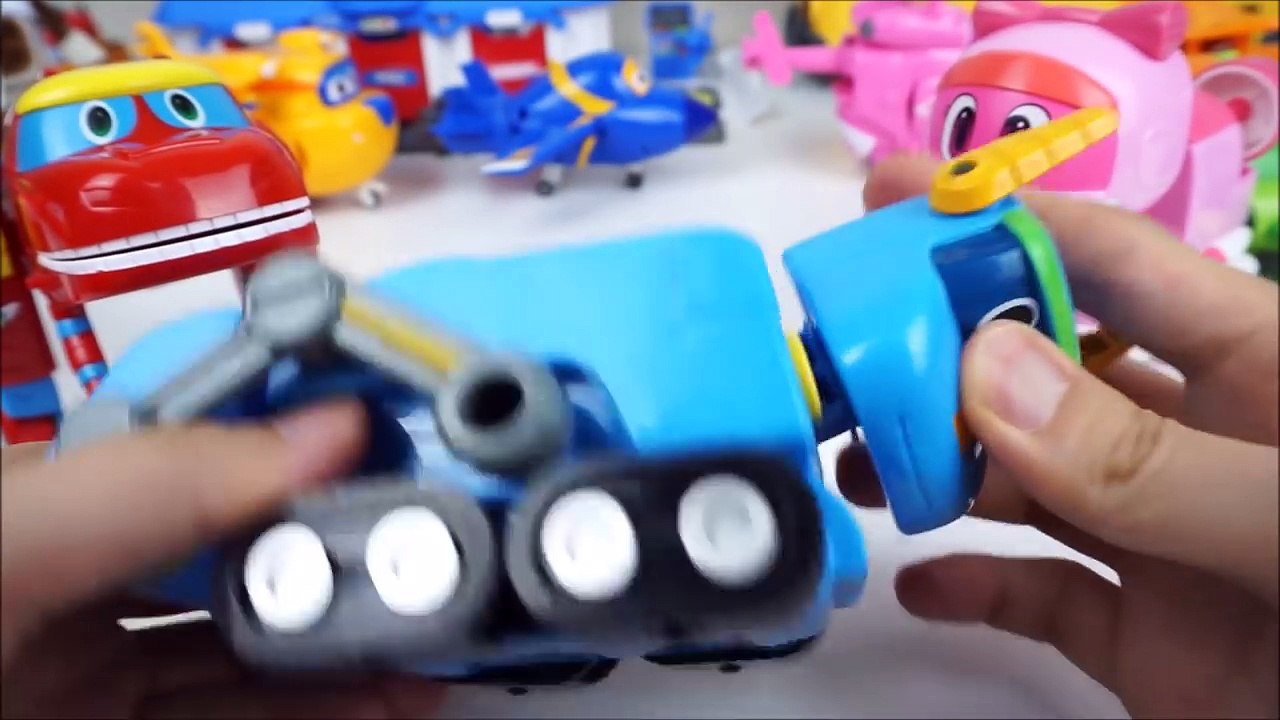 슈퍼윙스 8종과 고고다이노 4종 변신 장난감 Super Wings Airplane Toys And Gogo Dino Dinosaur Toys