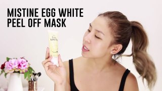 Peel Off Egg White Mask | TINA TRIES IT