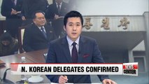 N. Korea notifies S. Korea of its delegation to take part at Thursday's high-level talks
