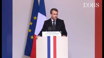 Macron : "Ce que nous combattons, c'est cet islamisme souterrain, cet ennemi insidieux"