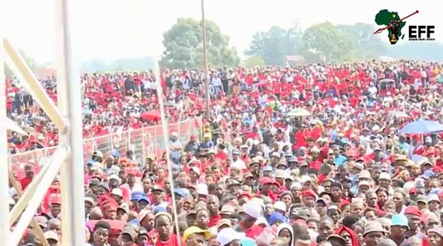 Julius Malema Grills Babes Wodumo | 21 March 2018 EFF Rally