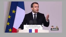 Hommage à Arnaud Beltrame: Regardez Emmanuel Macron qui s'adresse à la jeunesse: 