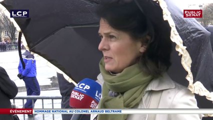 « Je suis là pour rendre hommage au colonel Beltrame et à toutes nos armées »