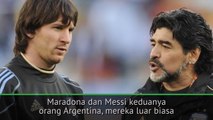 Percuma Bandingkan Maradona dan Messi - Crespo