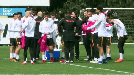 Galatasaray'da Trabzonspor maçı hazırlıkları - İSTANBUL
