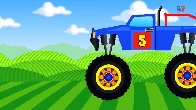 vidéos pour les enfants -le camion monstre Vidéos - Monster Truck - Kids Tv Française
