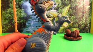 New Playskool Heroes DILOPHOSAURUS Jurassic World new Hasbro Unboxing, Review By WD Toys