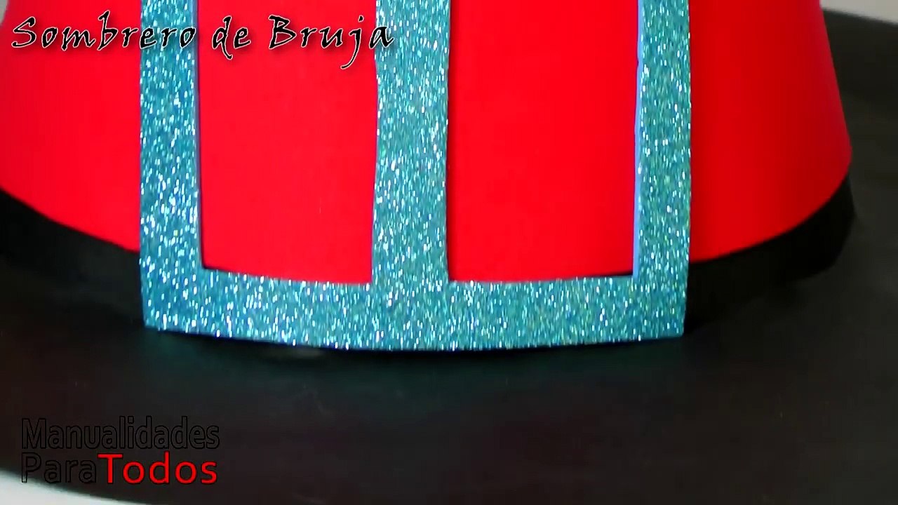 Manualidades para Halloween - Sombrero de bruja...
