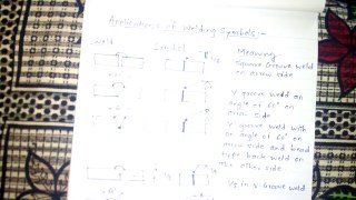 Welding Symbols Application in fabrication Drawing PART1