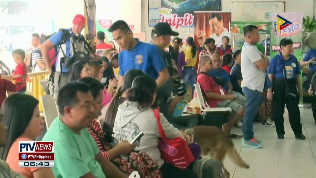 Seguridad sa bus terminals sa Pasay, nananatiling mahigpit