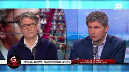 La GG du jour: Mélenchon appelle à l'Union pour l'hommage à Arnaud Beltrame - 28/03