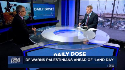 DAILY DOSE | Israeli cabinet to meet over 'Land Day security | Wednesday, March 28th 2018
