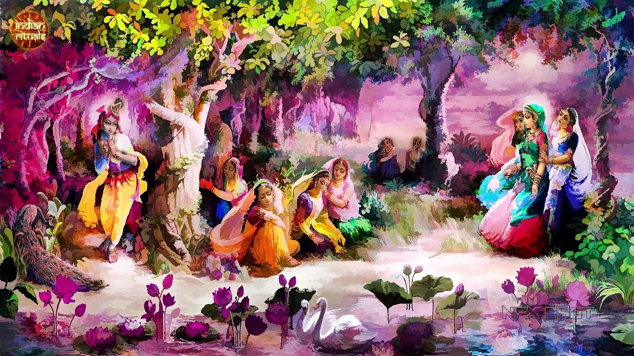 Radha Krishna   क्यों पिया श्री कृष्ण ने राधा के पैरों का चरणामृत   Indian Rituals