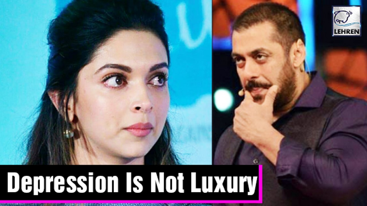 Deepika Padukone Upset With Salman Khan For Calling Depression A 'Luxury?'