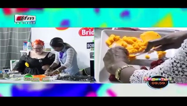 RUBRIQUE CUISINE avec ALPHIE dans Yeewu Leen du 28 Mars 2018