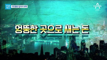 [더깊은뉴스]가족 뽑고 “돈 달라”…일자리 예산 ‘구멍’