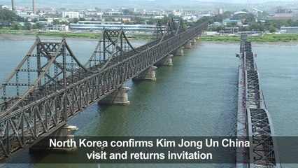 North Korea confirms Kim's China visit and returns invitation