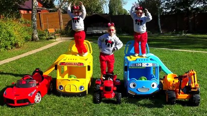 Learning Colors with Toy Cars Five Little Babies Jumping on Bed Songs for Children's Nursery Nursery