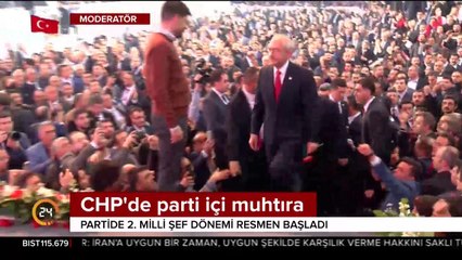 CHP'de 2. milli şef dönemi resmen başladı