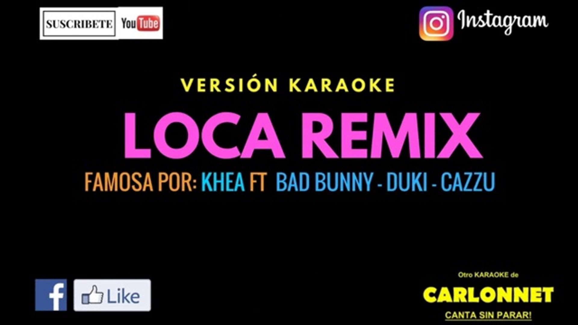 Loca Remix - Khea Ft Bad Bunny, Duki & Cazzu