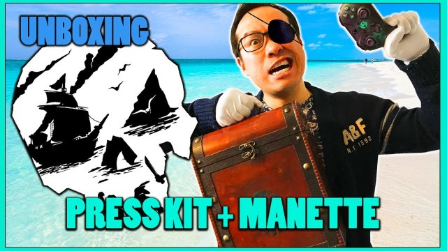 SEA OF THIEVES : notre UNBOXING du Coffre à Trésors + Manette ‍☠️