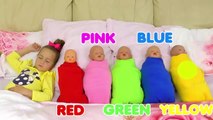 Learn colors with baby doll nursery rhymes for children toddlers and babies your sleeping songs