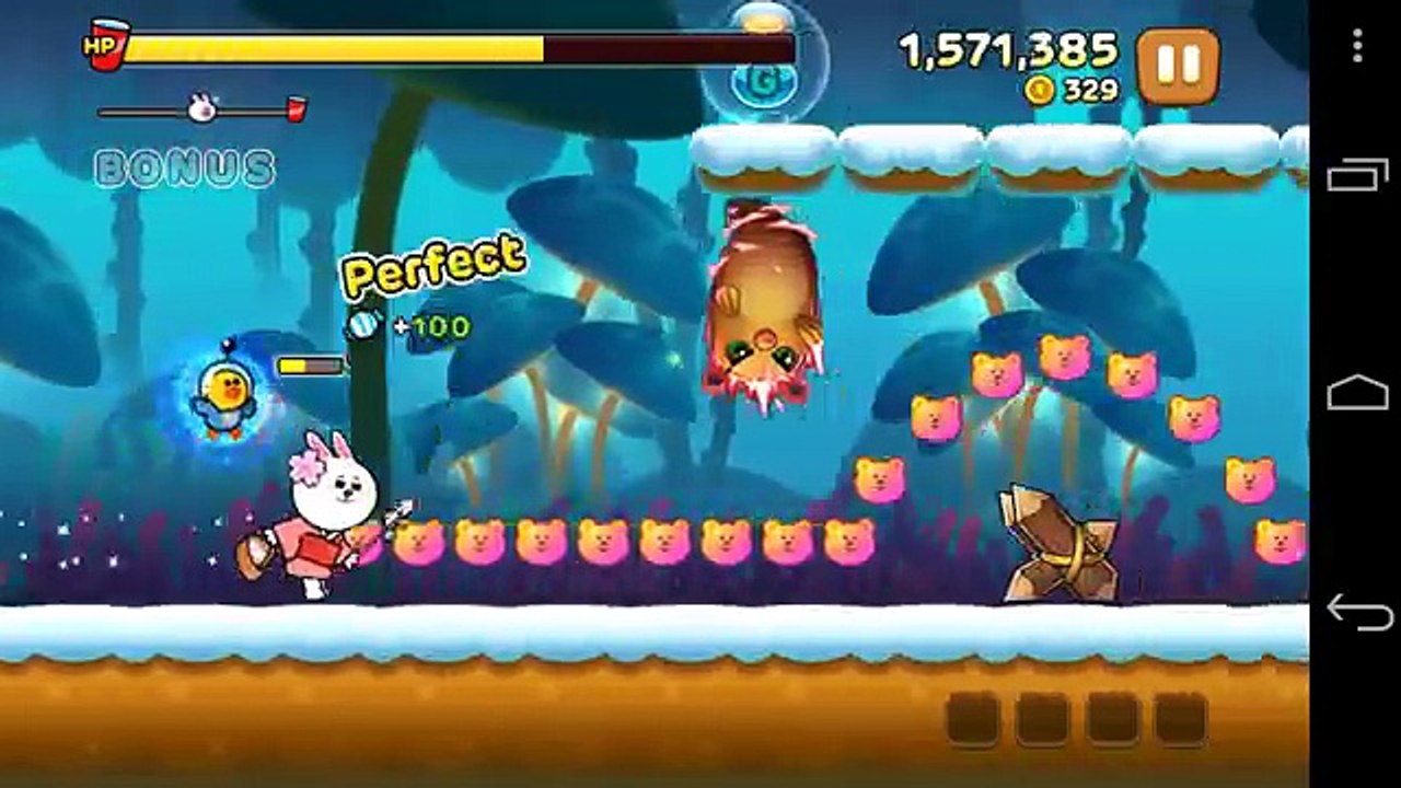 Line【Party Run】新角色-日本兔兔