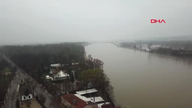 Edirne Tunca ve Meriç Nehri Birleşti