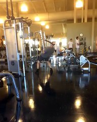 He is working on his... mental strength?