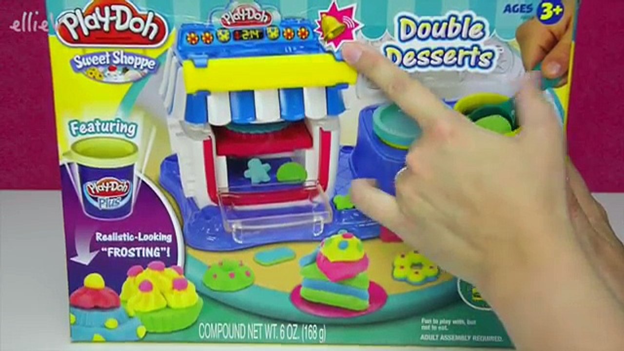 Play Doh Sweet Shoppe Double Desserts Playset Silly Play - Kids Toys