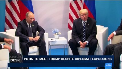 i24NEWS DESK | Putin to meet Trump despite diplomat expulsions | Wednesday, March 28th 2018