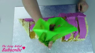 Easy Lippy Lips Lipstick Shopkins Charer Cake - How To With The Icing Artist