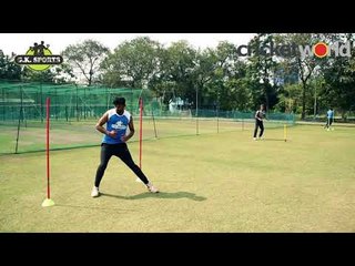 Figure Eight Running Drill with Chinmoy Roy | Cricket World TV