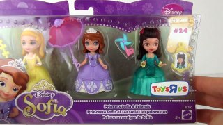 Sofia The First: Princess Sofia & Friends Triple Figure Pack Toy Review, Mattel